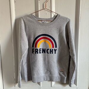 Heather Grey 'Frenchy' Crew Neck Sweater